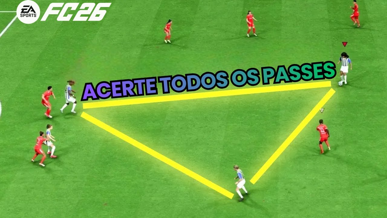 MELHORE O SEU PASSE AGORA NO FC 26 COM ESSAS DICAS