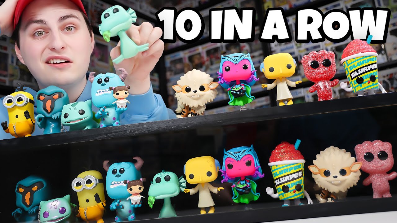 *ЭКСТРИМ* Могу ли я угадать порядок этих фигурок Funko Pops?