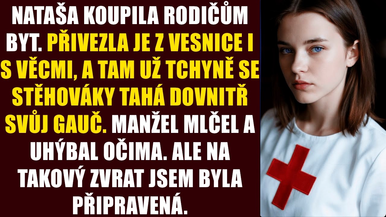 Nataša koupila rodičům byt. Přivezla je z vesnice i s věcmi, a tam už tchyně se stěhováky tahá...