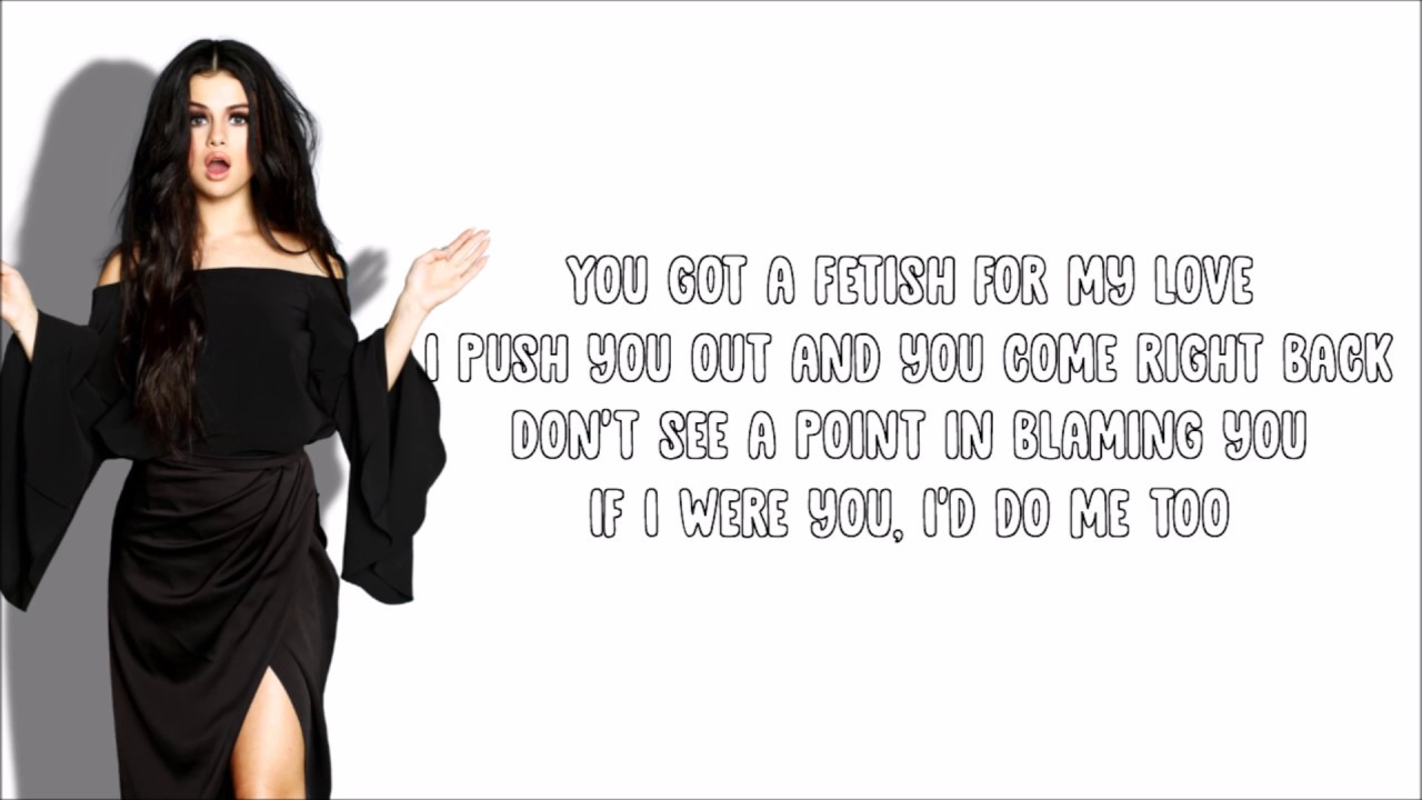 Selena Gomez - Fetish (Lyrics)