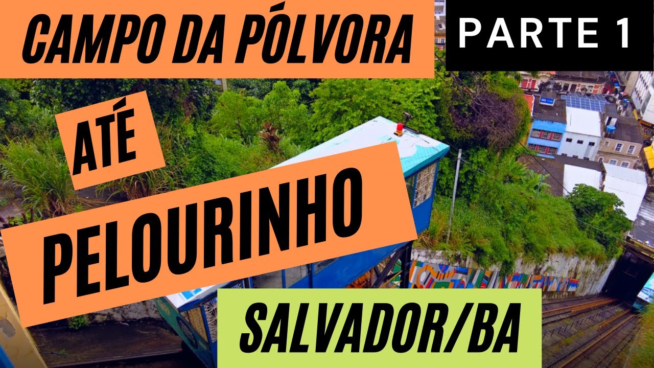 ⁴ᴷ⁶⁰ Walking Salvador Bahia.. Caminhada, Campo da Pólvora até o Pelourinho (27 Dezembro,2021)