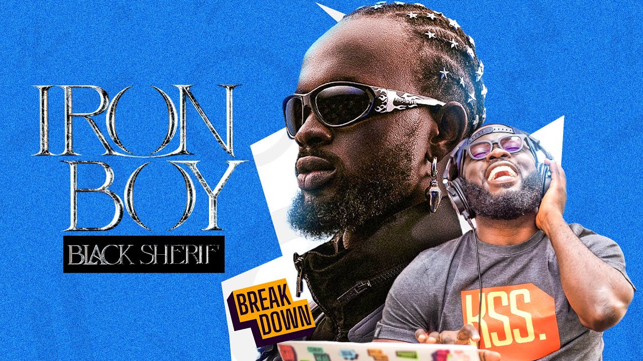 Black Sherif – Iron Boy Reaction | Kwadwo Sheldon  Reacts to New Black Sherif Album