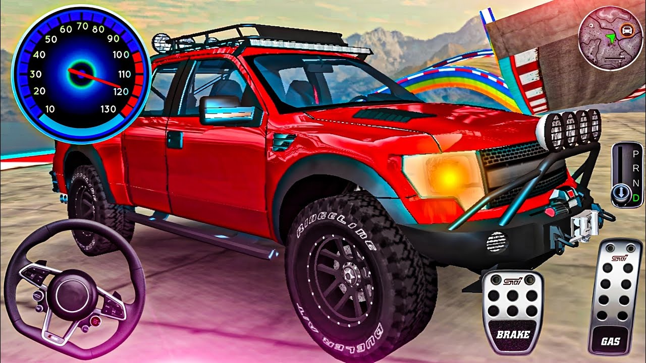 Offroad Pickup Truck 4×4 Driving - Mega Truck Simulator Games 3D Android Gameplay