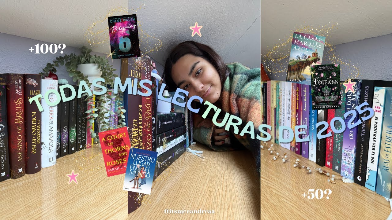 TODAS mis lecturas de 2025! 😝¿reto superado?