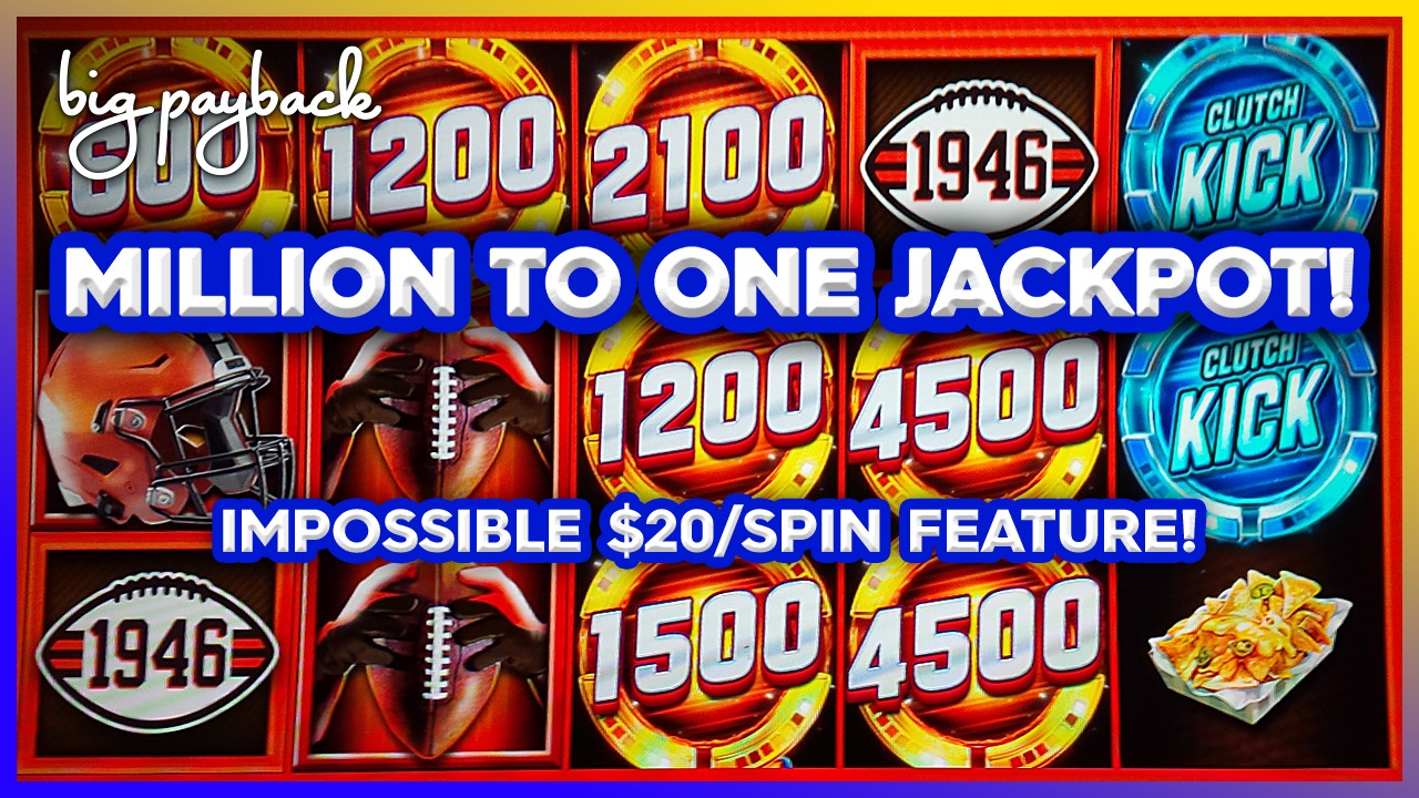 $20/Spin → INCOMPREHENSIBLE MASSIVE JACKPOT!