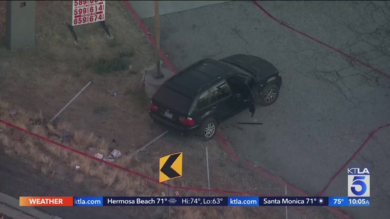 Driver dies after being shot, crashing on 710 Freeway in Long Beach