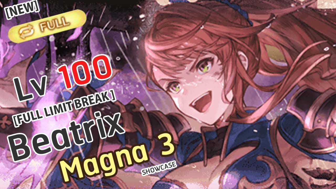 [GBF] Beatrix FLB & Rebalance Test DMG FA x M3 Raid ベアトリクス FLB x マグナ3 ( Magna3 Ver.) 【グラブル】