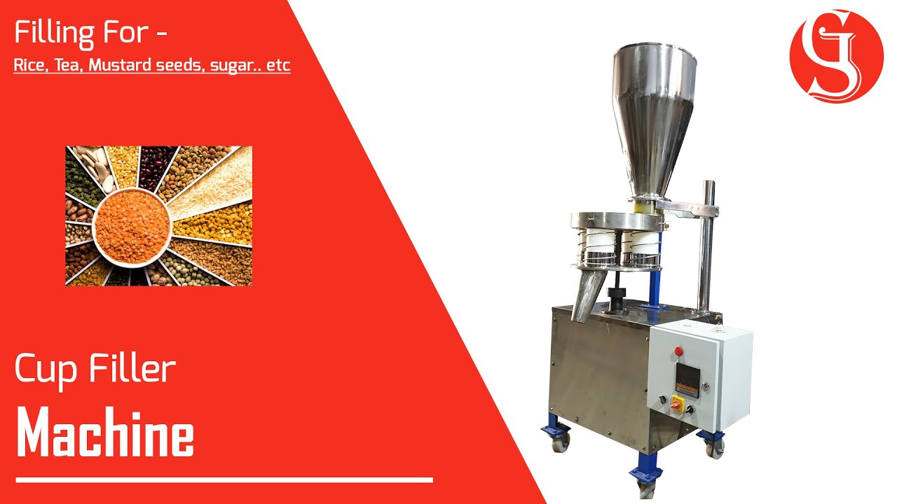 Cup Filler Machine | Volumetric Cup filler | S.G. Packaging & Coding Co.