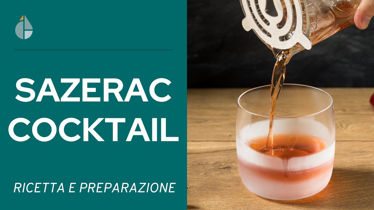 Il SAZERAC è il cocktail ufficiale della Louisiana ed è buonissimo