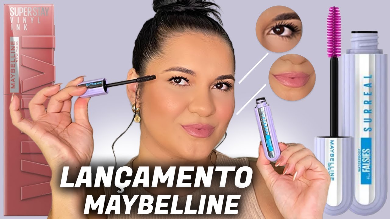 NOVA MÁSCARA DE CÍLIOS MAYBELLINE THE FALSIES SURREAL