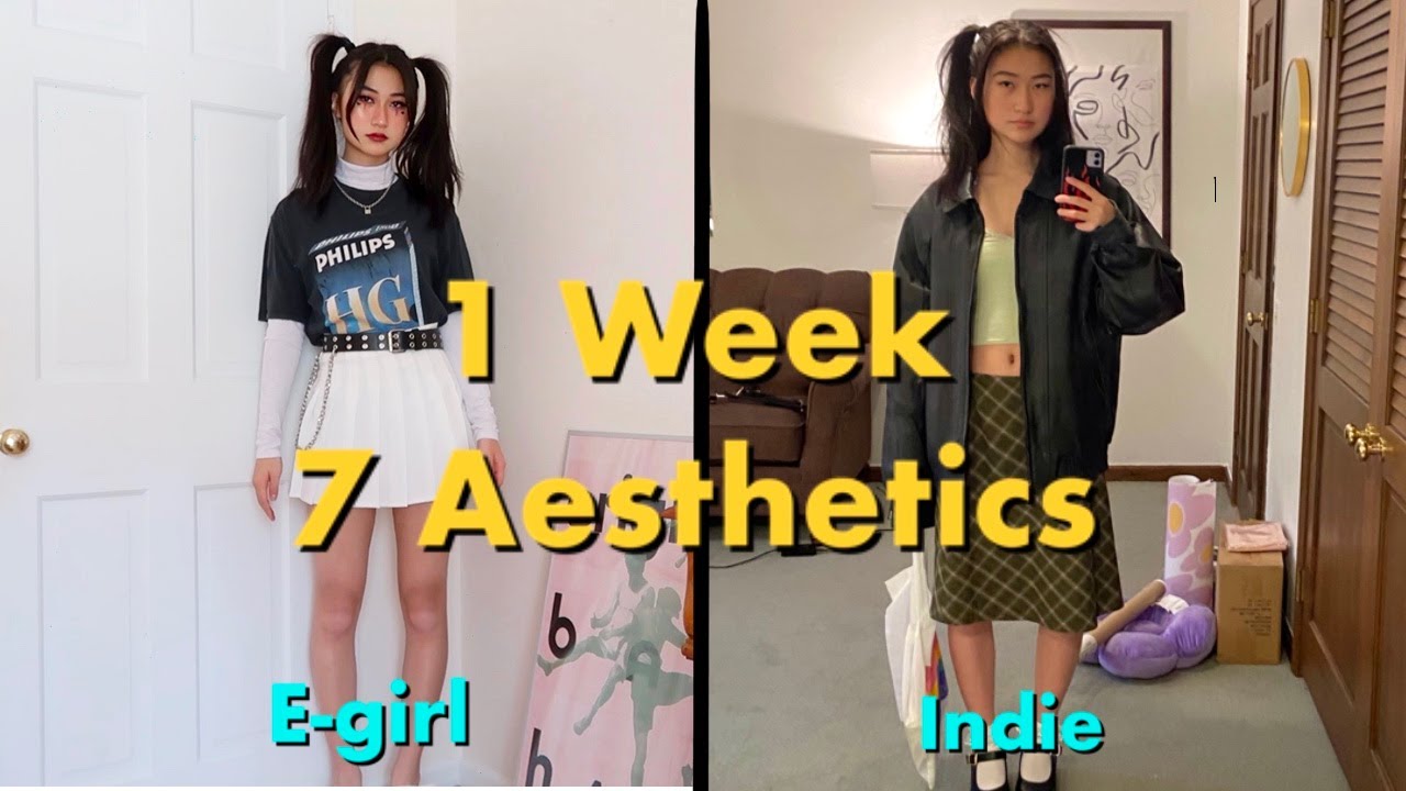 I Dressed as Different Aesthetics for a Week