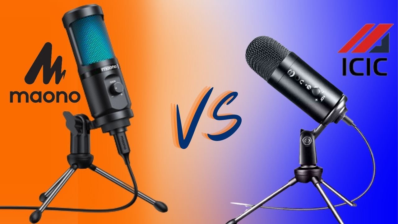 Maono PM461 RGB vs  ICIC USB Microphone (Review and Unboxing)