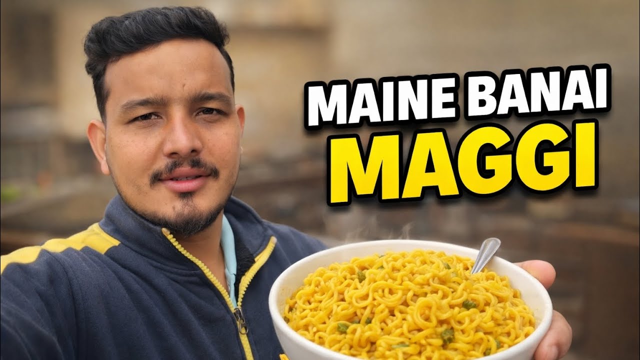 Maine bnai sab k liye Maggie 😍