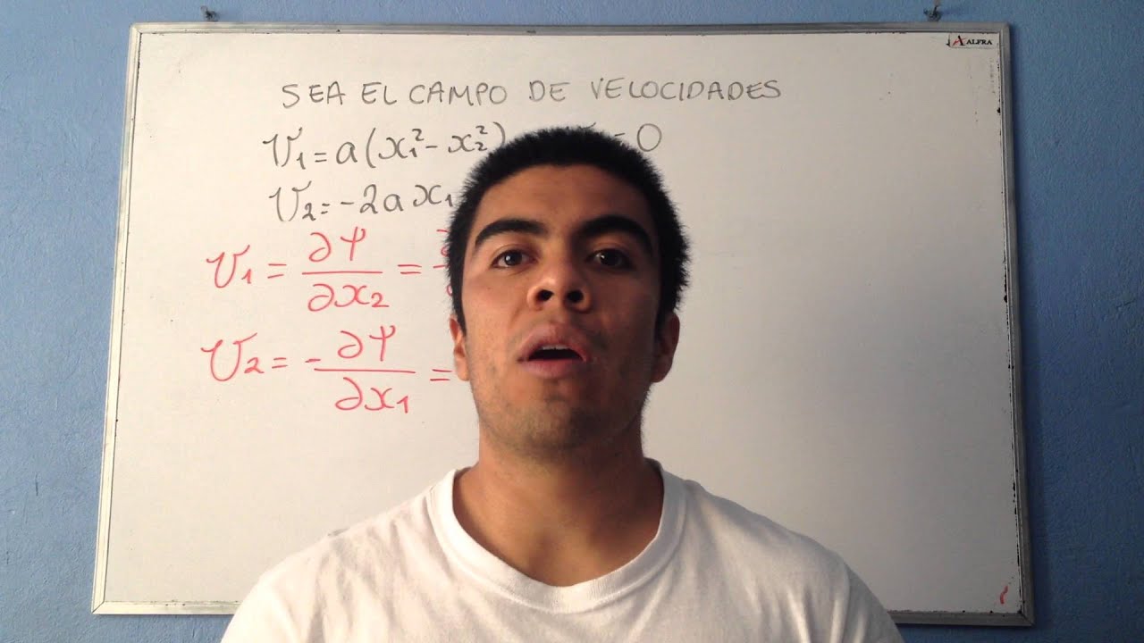 Función Potencial Campo de Velocidades (Ejercicio 1)