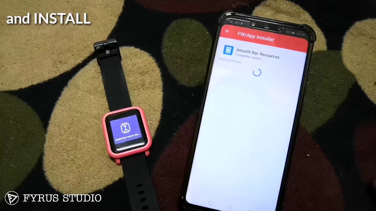 TUTORIAL | Amazfit Bip Firmware Downgrade