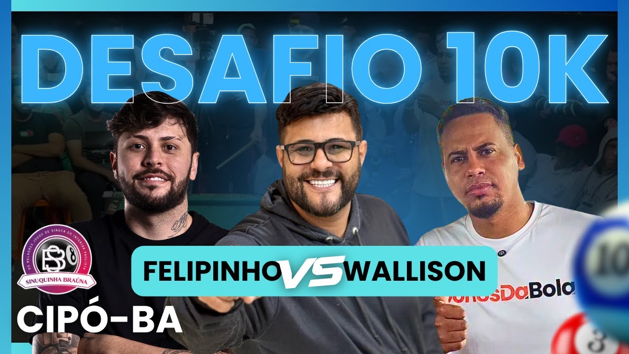 FELIPINHO NÃO ACREDITOU NA FORÇA DELE. 