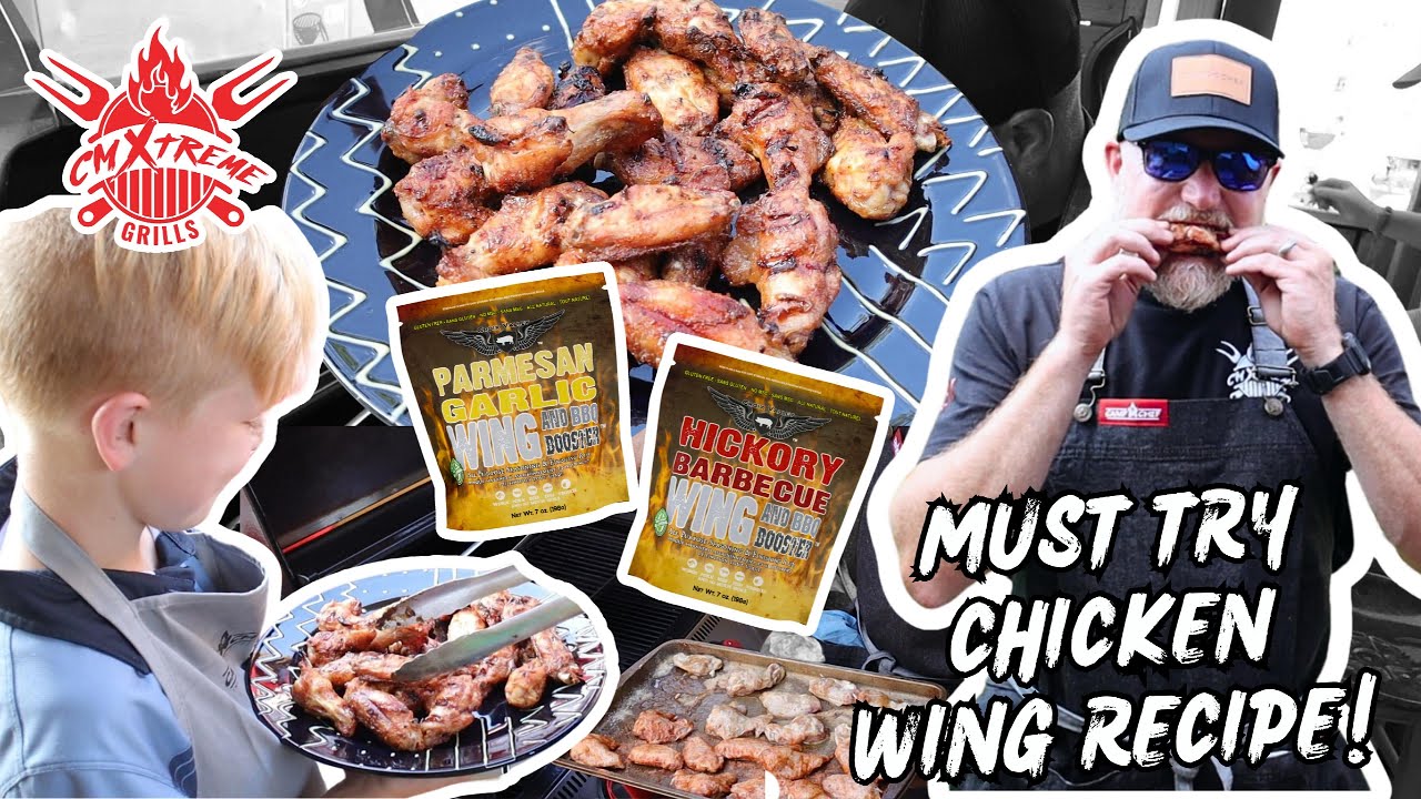 Must Try Chicken Wings Recipe with Croix Valley Wing & BBQ Booster! | Ken's Corner | CMXtreme Grills