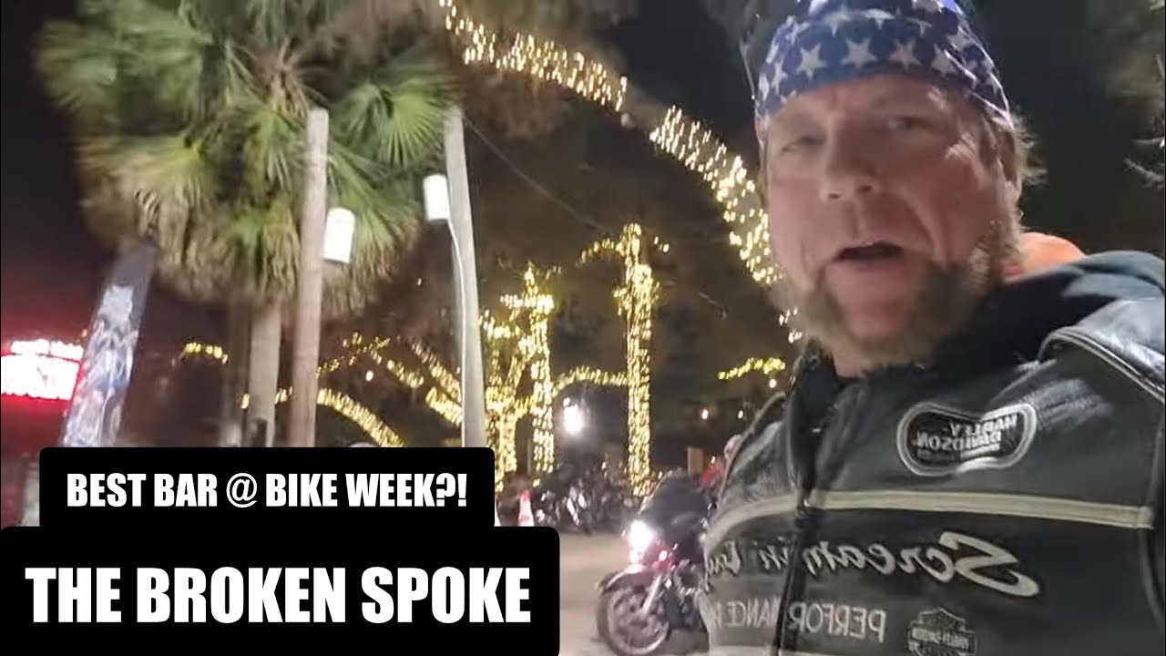 BROKEN SPOKE - THE COOLEST BIKER BAR AT DAYTONA BIKE WEEK 2025? 🏍
