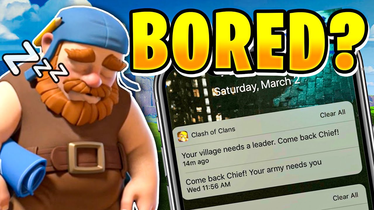 10 вещей, которые можно сделать в Clash of Clans, если вам скучно