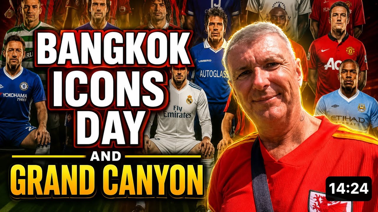 Турнир по гольфу Bangkok Icons с участием 24 суперзвезд футбола и Гранд-Каньона