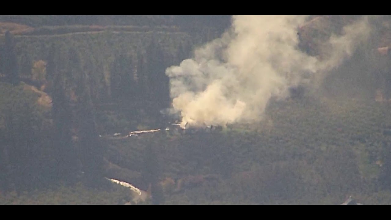 Crews respond to fully involved house fire in Dryden