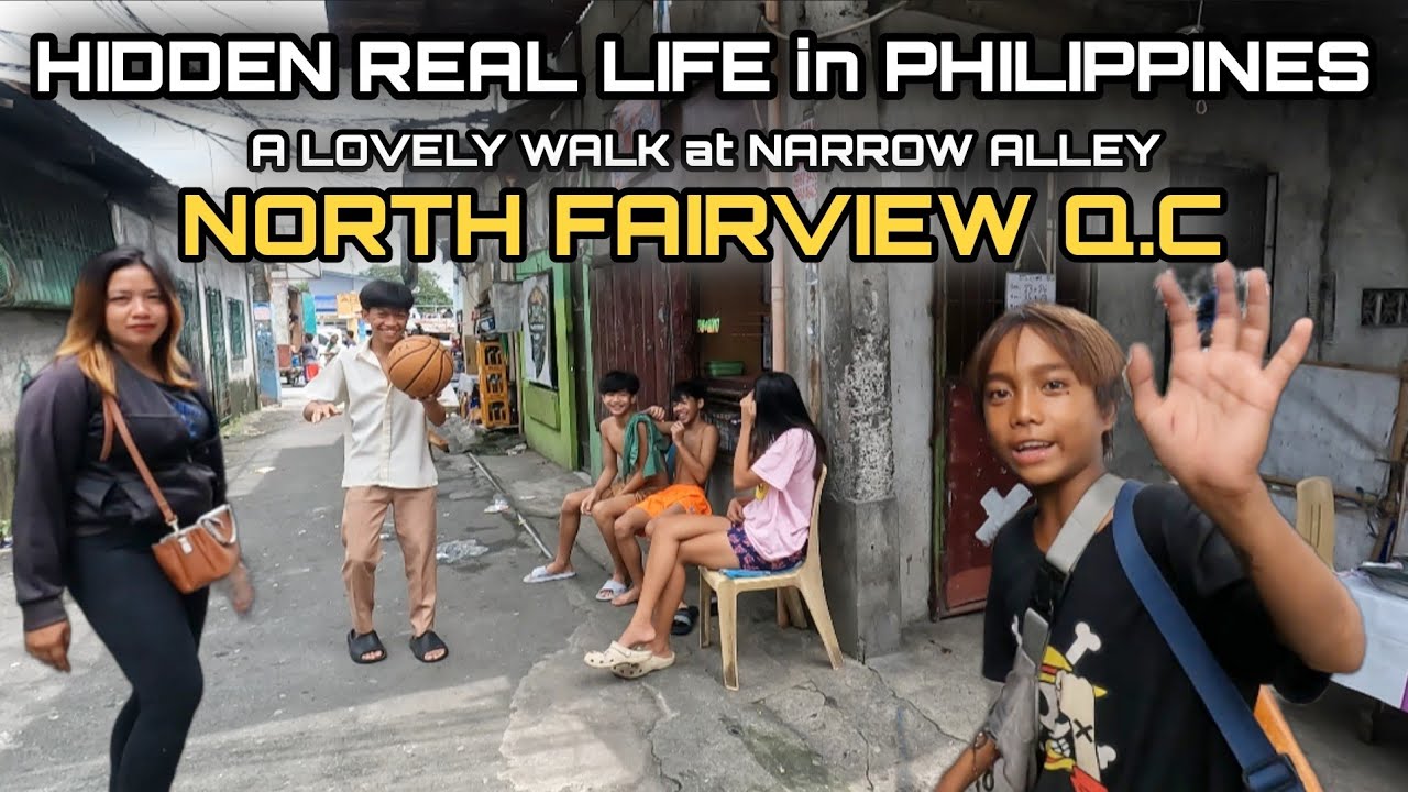 A LOVELY WALK at NAMAPA COMPOUND | HIDDEN REAL LIFE in NORTH FAIRVIEW QUEZON CITY PHILIPPINES [4K]🇵🇭