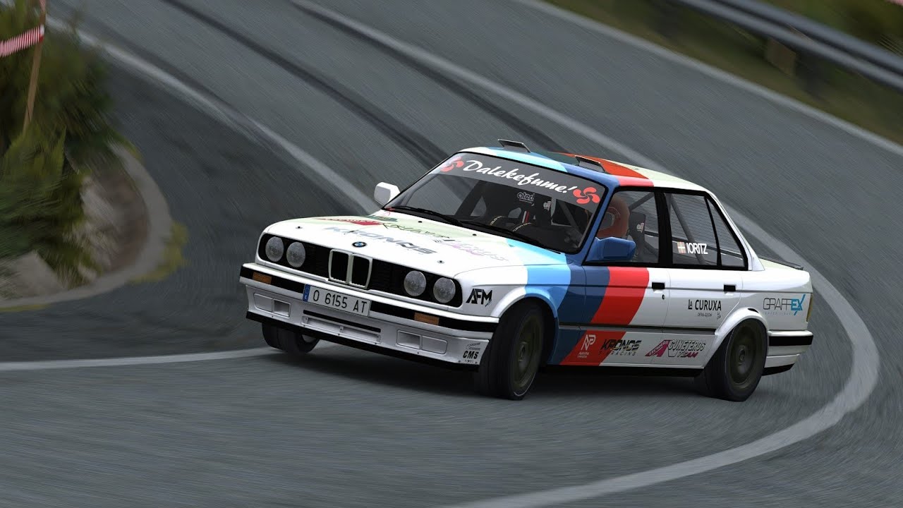Subida Oia AFM RACING VISUAL | BMW 325i e30 KRONOS SIMRACING | Assetto Corsa