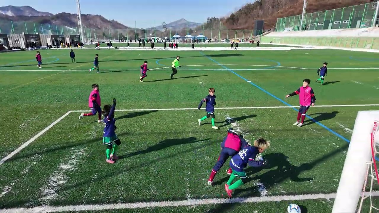 250111(오전) 동계 서창FC U12 VS 김포ONE U12 전반전
