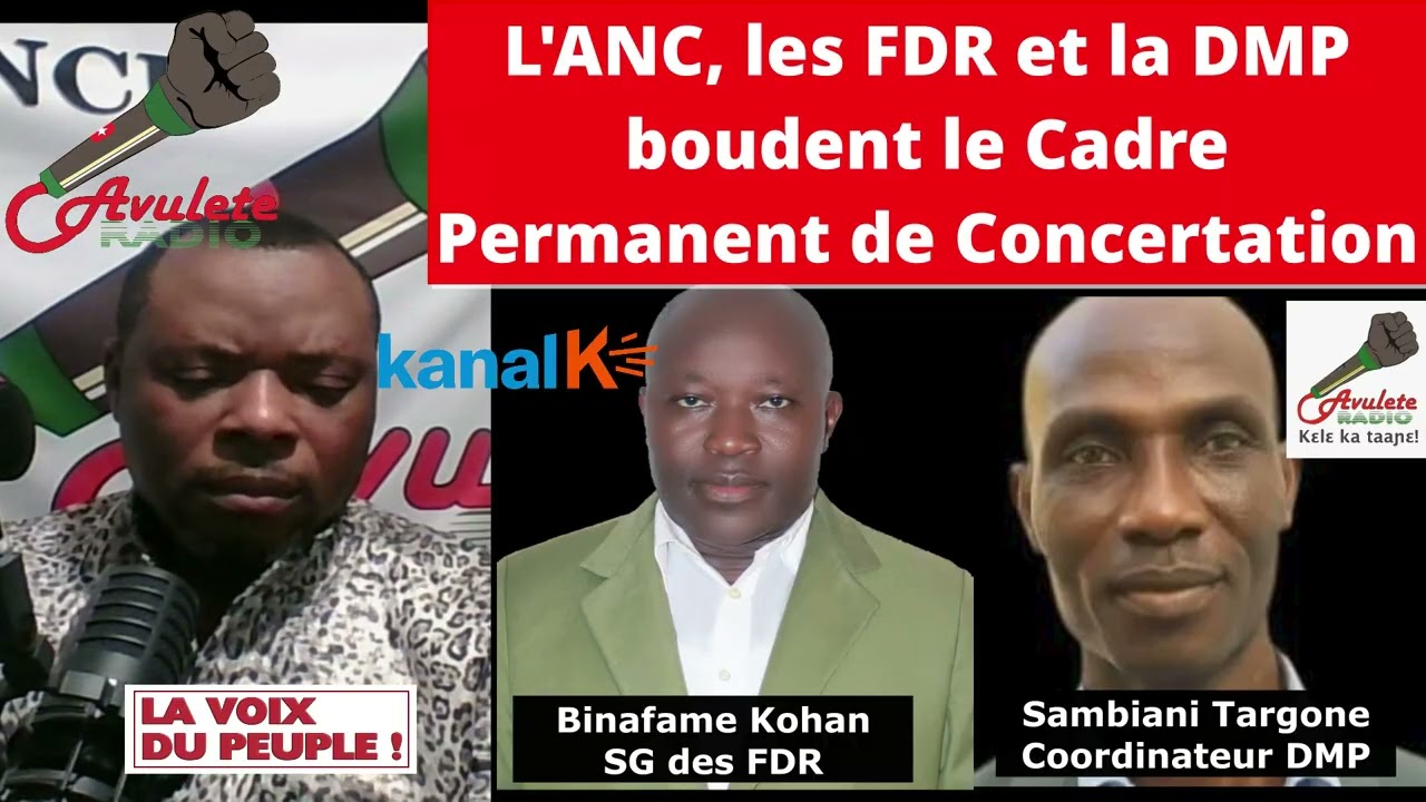 Togo L'ANC, les FDR et la DMP boudent le CPC