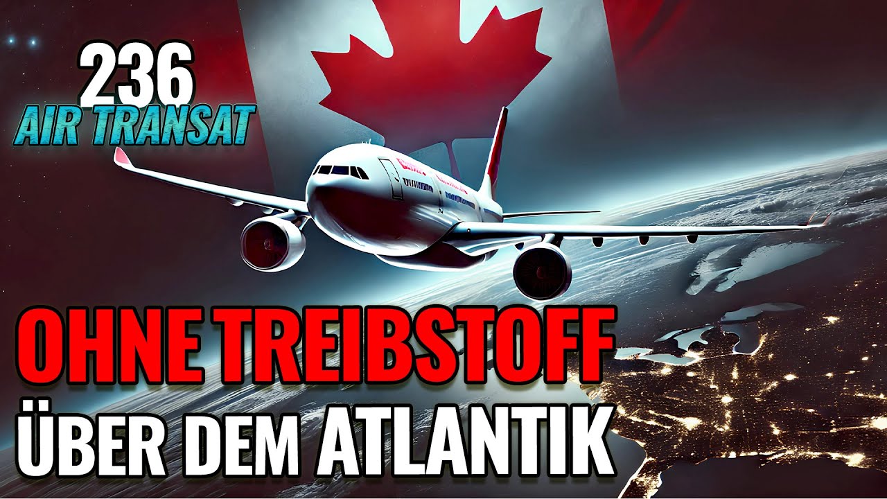 Flug ohne Treibstoff über dem Atlantik | Flug 236 von Air Transat