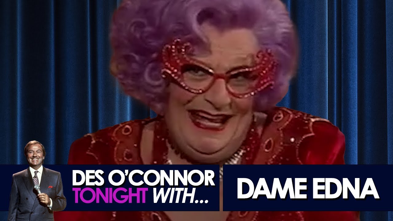 Dame Edna In Hilarious Interview with Madge! | Des O' Connor Show