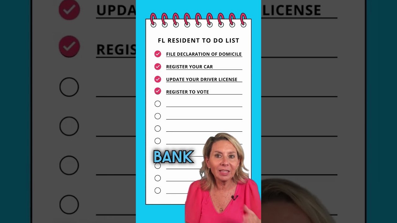 How to Become a Florida Resident.