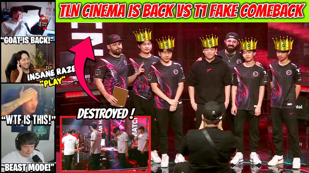Valorant Streamers Shocked After See TLN Crazy Gameplay Against T1 in VCT Pacific Stage 2