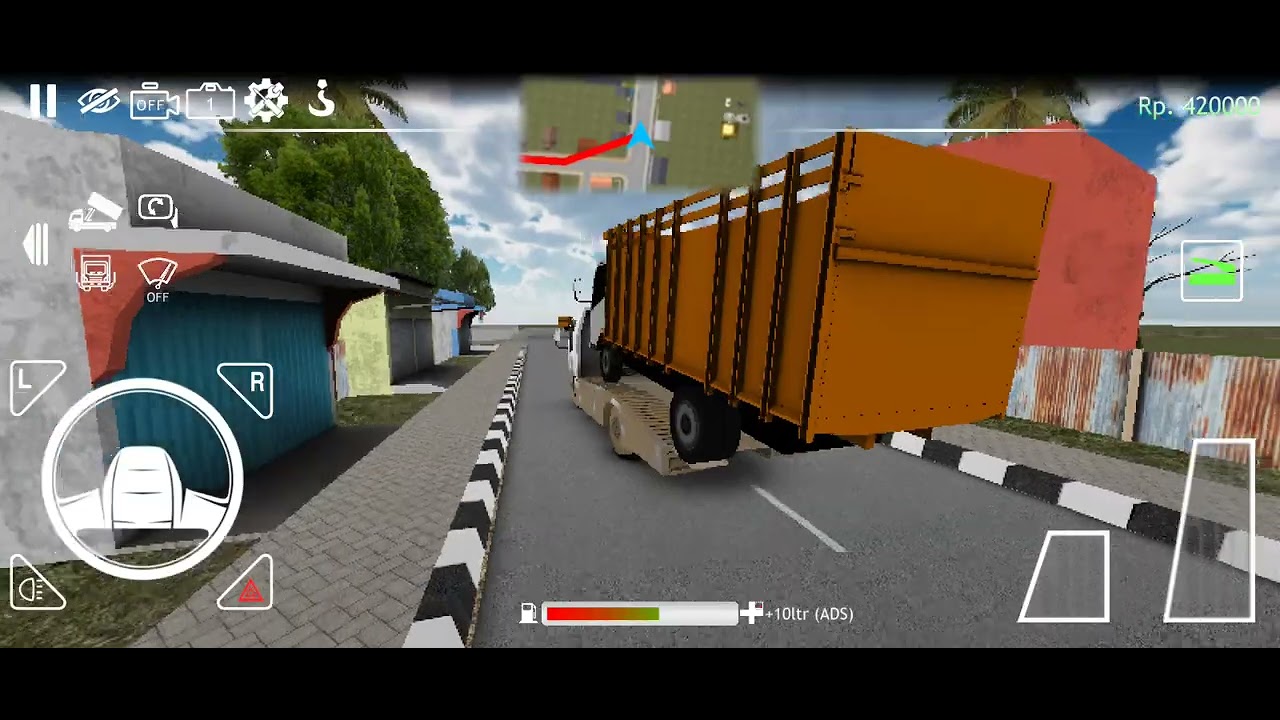 Es. Truck simulator PT 13 (running out of fuel and content ) REPOST ‼️‼️