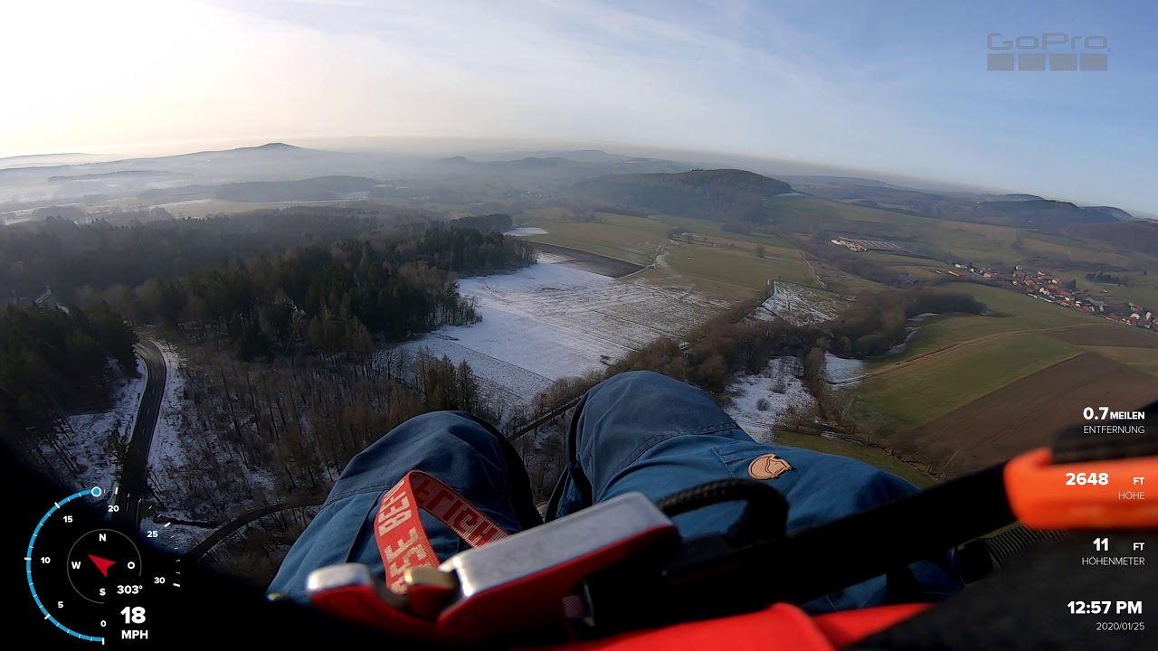 Der erste Höhenflug zur A-Lizenz auf der Wasserkuppe.