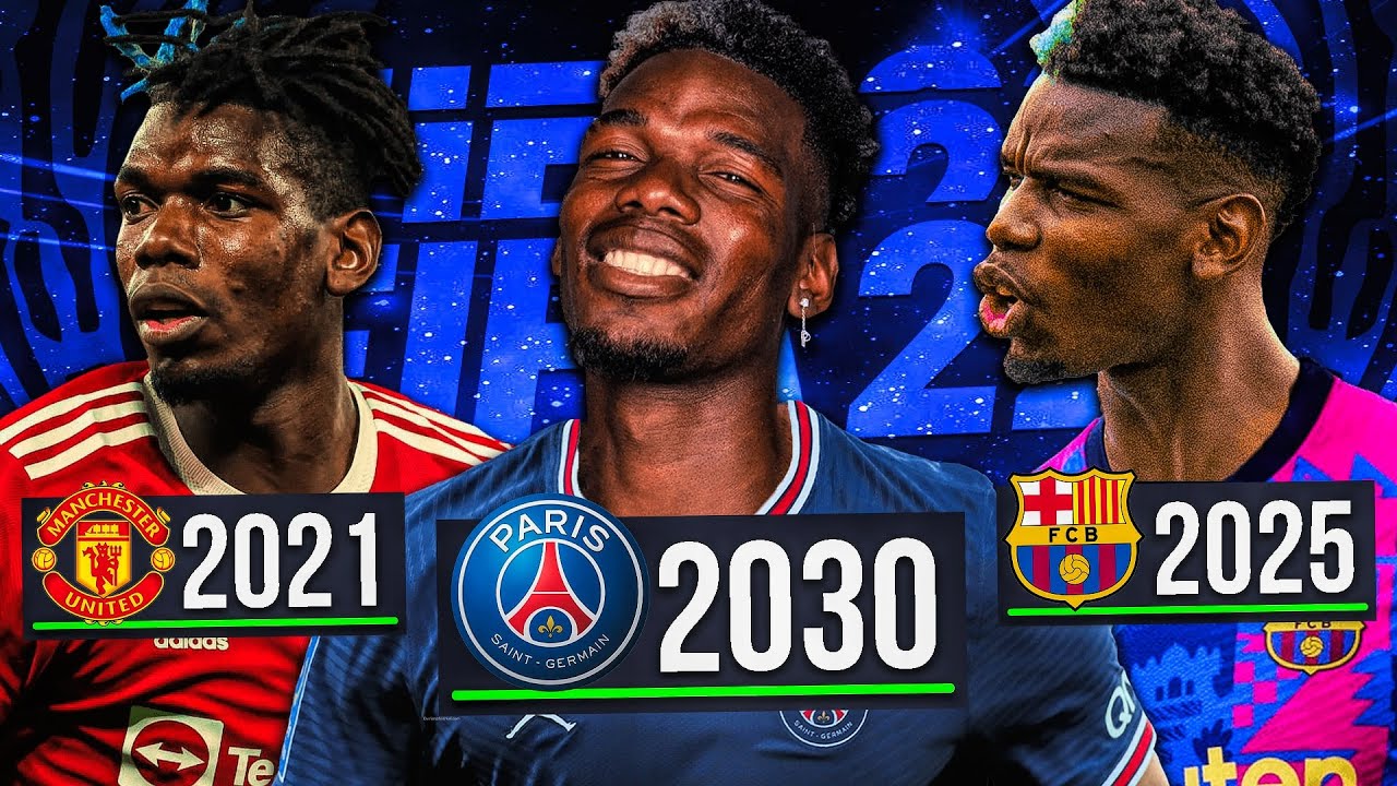 I REPLAYED the Career of PAUL POGBA... in FIFA 22! 🇫🇷