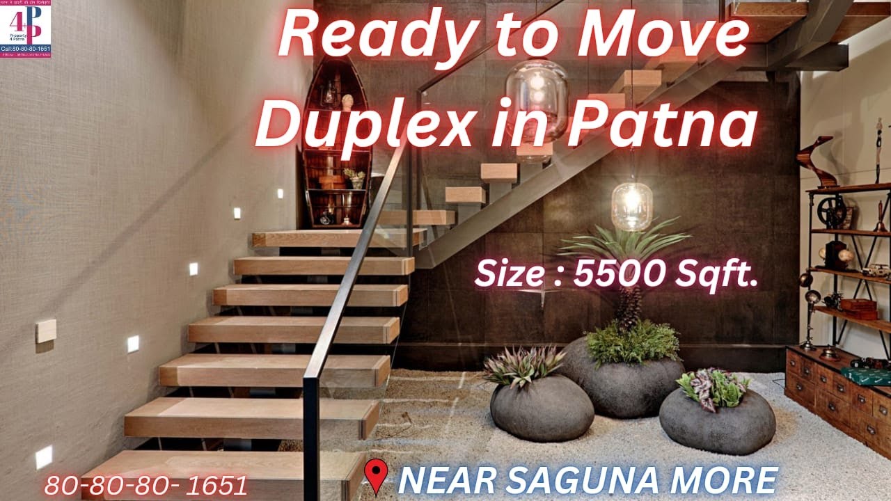 Duplex Flat in Patna Size 5500 sqft | Ready To Move Flat  📞8080801651 #duplex​ #readytomove​ #flat