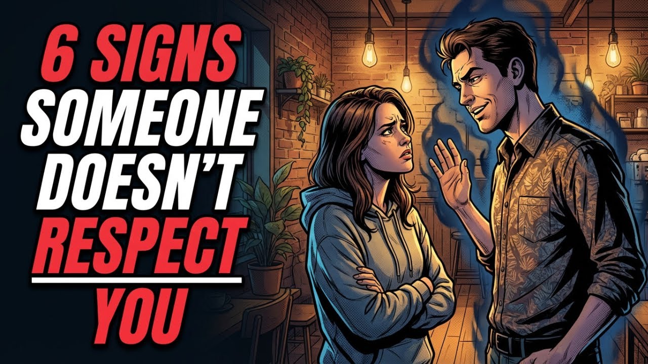 6 Signs Someone Doesn't Respect You (STOP Ignoring This)