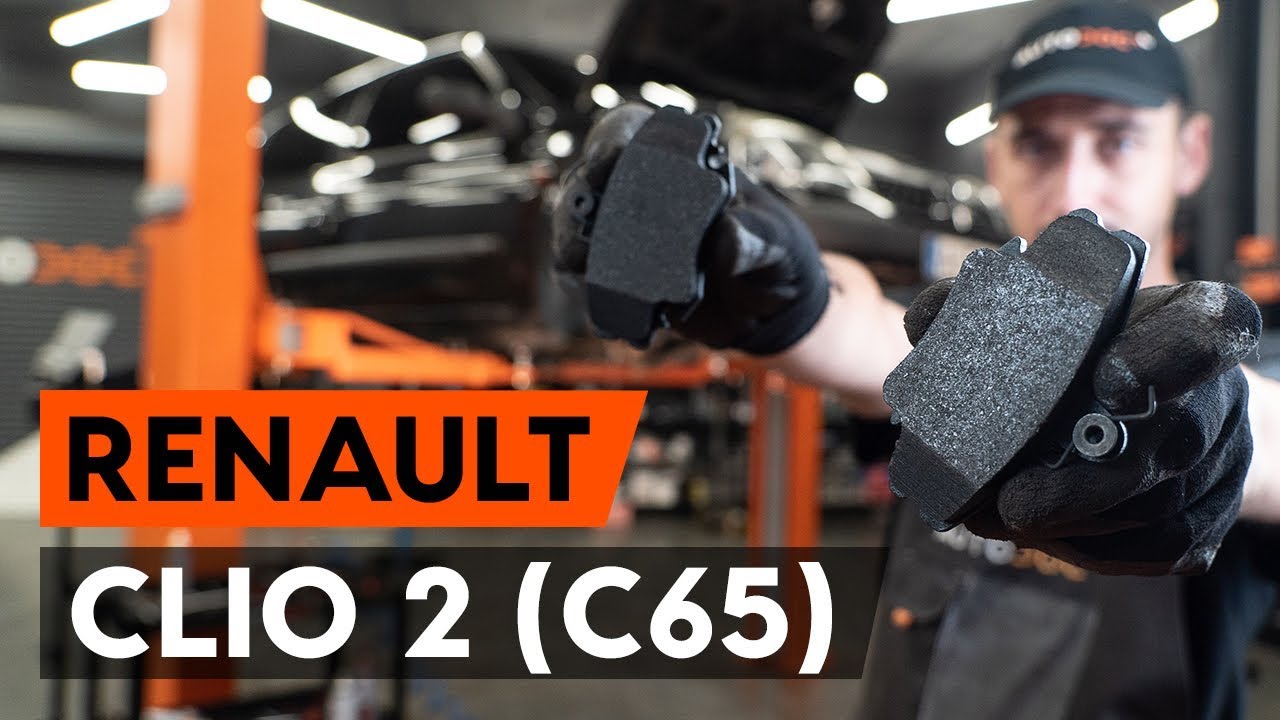 Cum se înlocuiește placute frana din față RENAULT CLIO 2 (C65) [TUTORIAL AUTODOC]