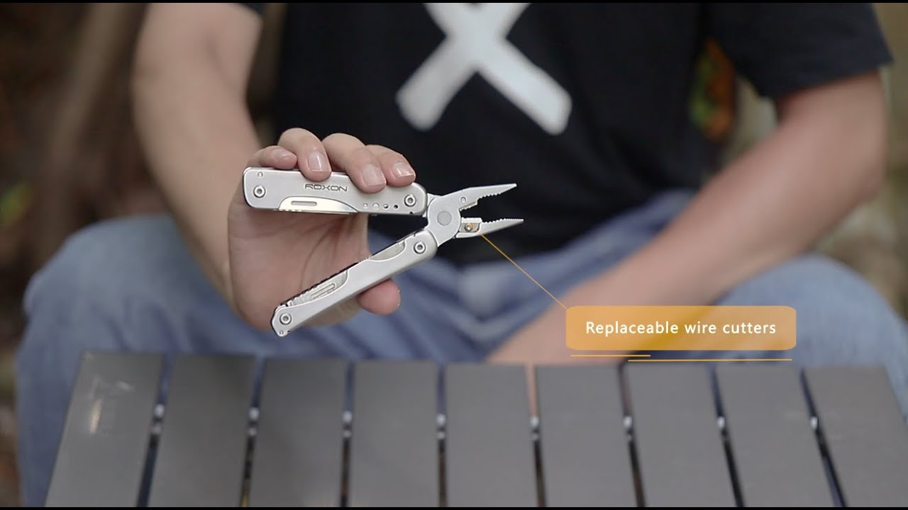 ROXON Flash S803 multitool-Outdoor essential, precision manufacturing.