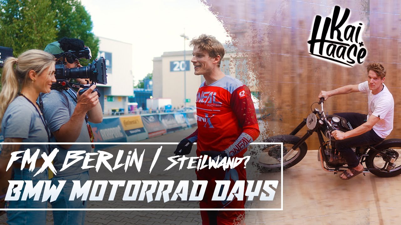 BMW Motorrad Days Berlin | FMX Show | Kai Haase Steilwand Fahrer Vlog 17
