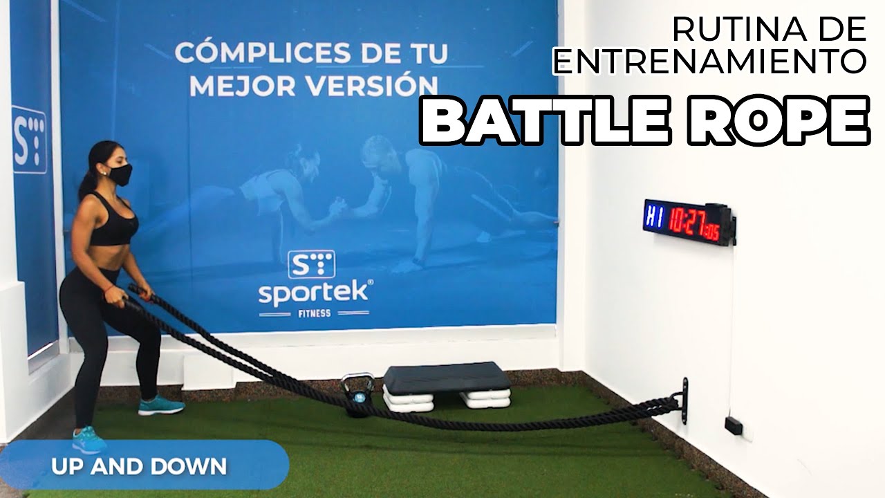 Rutina de entrenamiento: Battle Rope 💪
