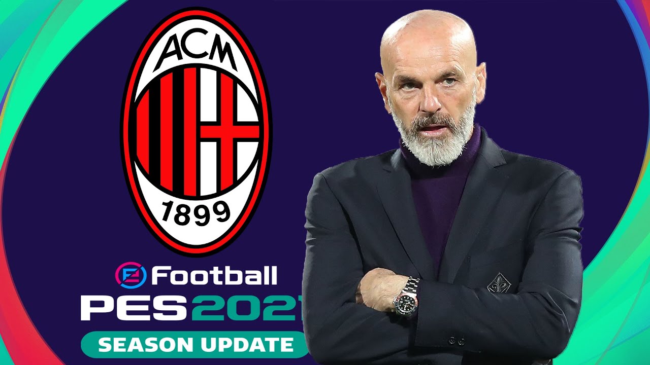 JOGUE COMO O MILAN DE STEFANO PIOLI NO PES 2021 | eFootball PES 2021