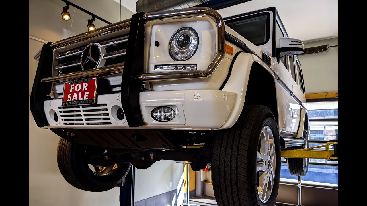 2015 Mercedes Benz G550 Designo 4Matic Underbody Overview & Test Drive