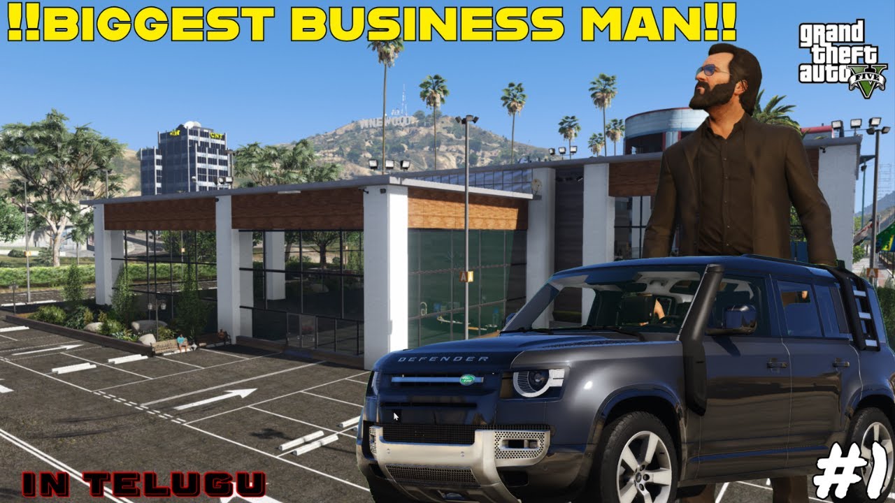 BIGGEST BUSINESS MAN 💀 | Michael Real Life Mod Series | GTAV In Telugu |