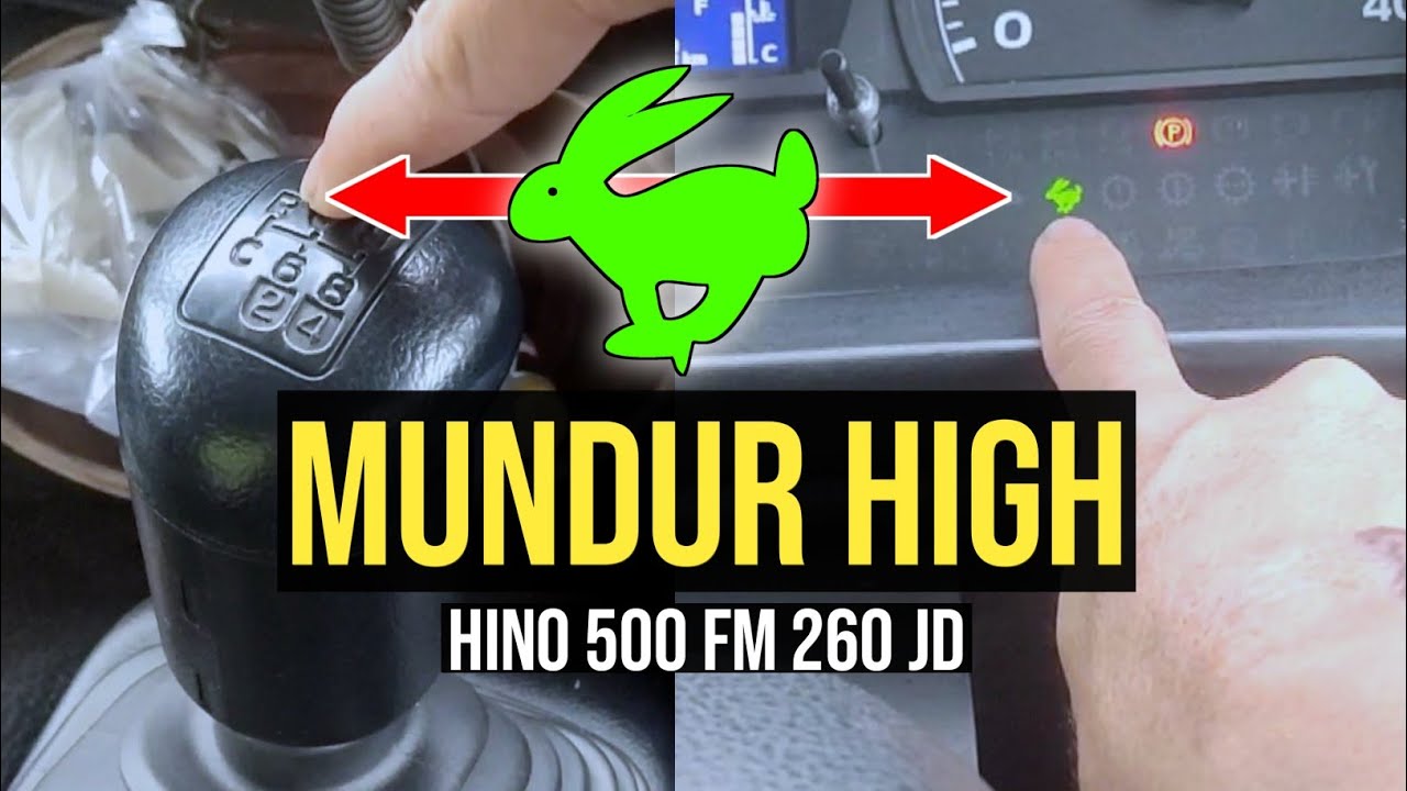 Cara Mundur High Unit HINO 500 FM 260 JD