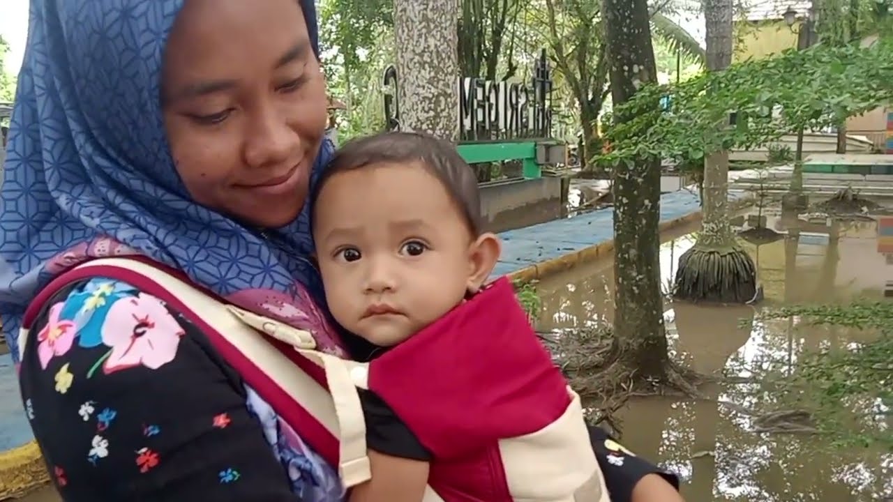 Wisata ke Tembilahan sekeliling perjalanan banjir 