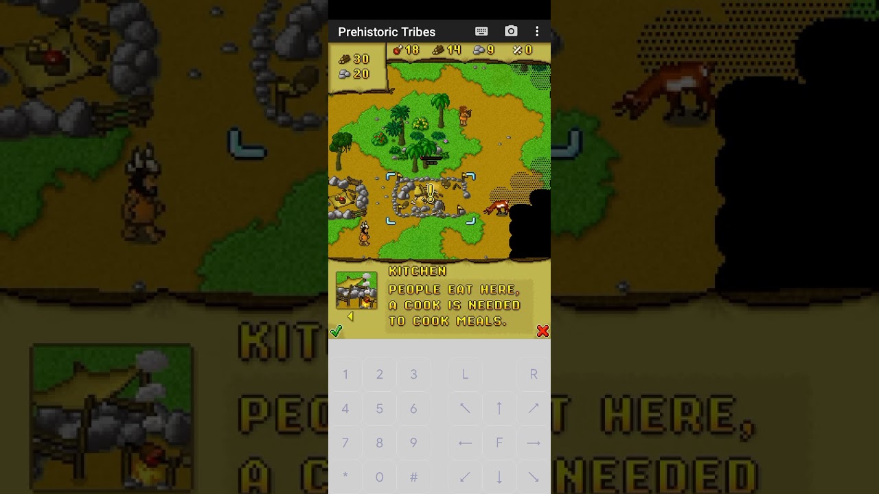 Prehistoric Tribes by GearGames playing level 1 after a long time w/ commentary
