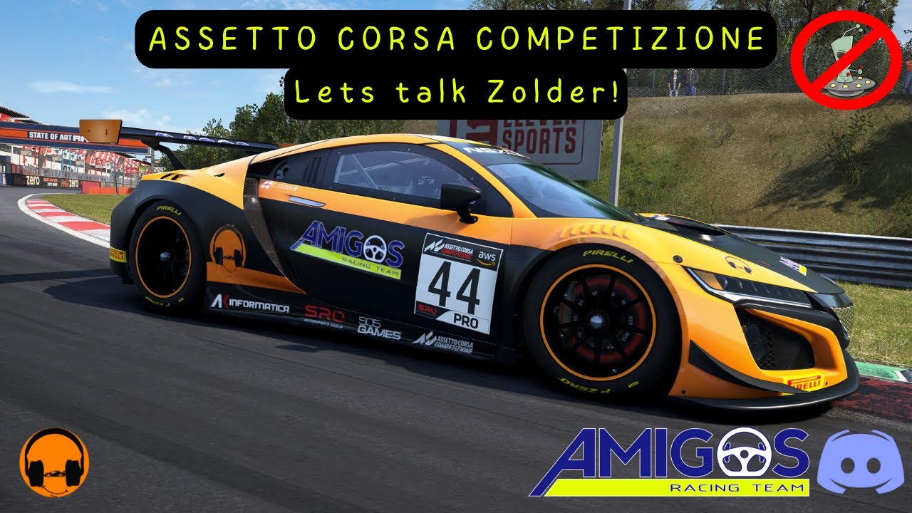 Assetto Corsa Competizione | Lets talk Zolder | ACC track guide for the non aliens