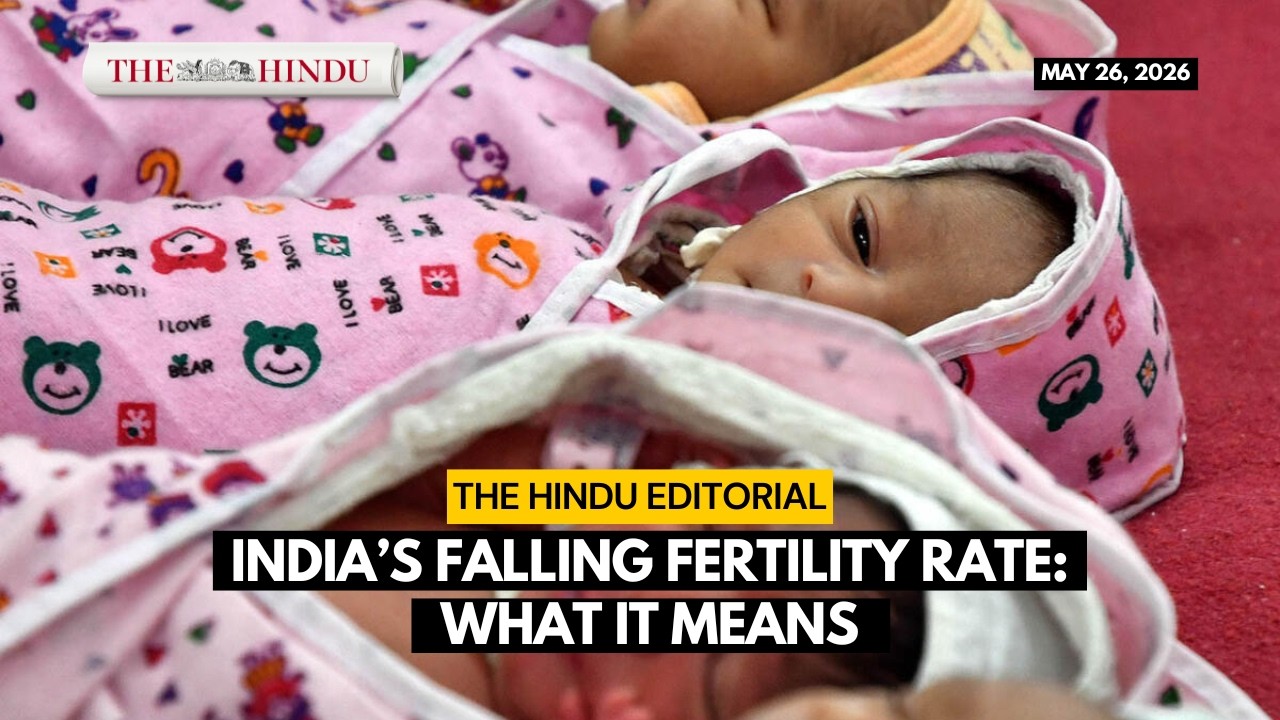 Is India moving from a population boom to an ageing society? | The Hindu Editorail